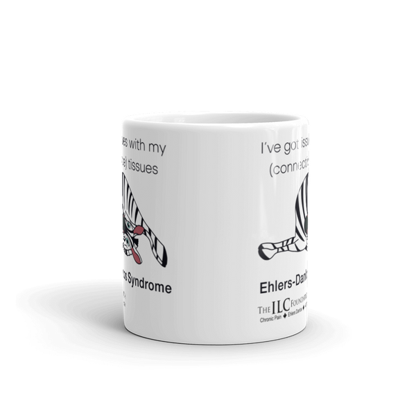 White glossy mug