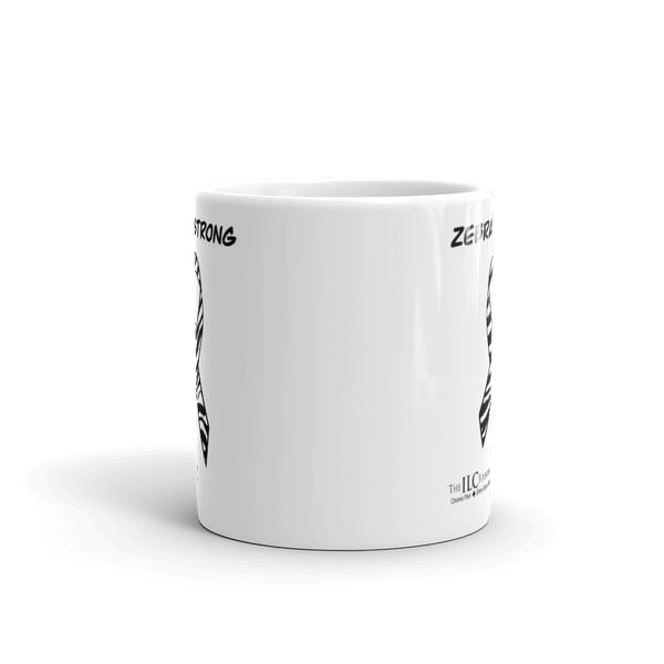 White glossy mug