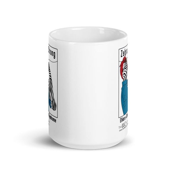 White glossy mug